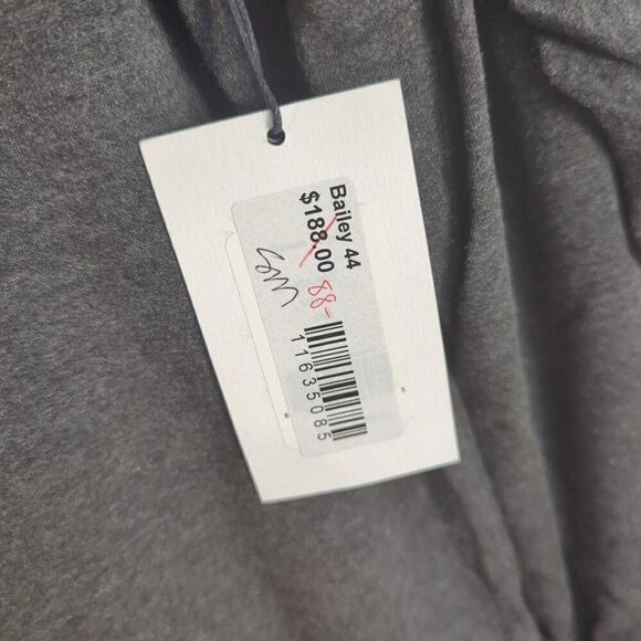 Bailey 44 Womens Small Pullover Top Black Long Sleeves Modal Stretch NWT - Picture 6 of 10